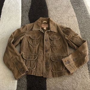 Aeropostale brown corduroy blazer